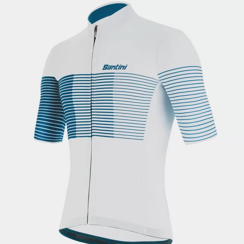 Santini Tono Freccia Jersey - Silver New Releases