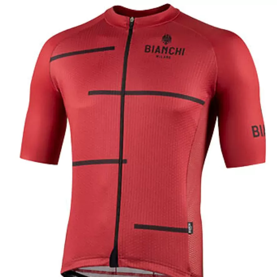 Bianchi Milano Disueri Rust Red Jersey,