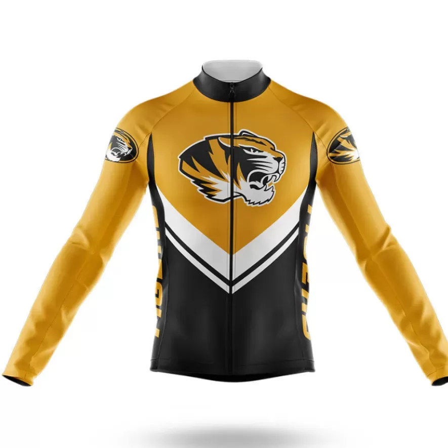 University of Missouri Long Sleeve Cycling Jersey Ver.3