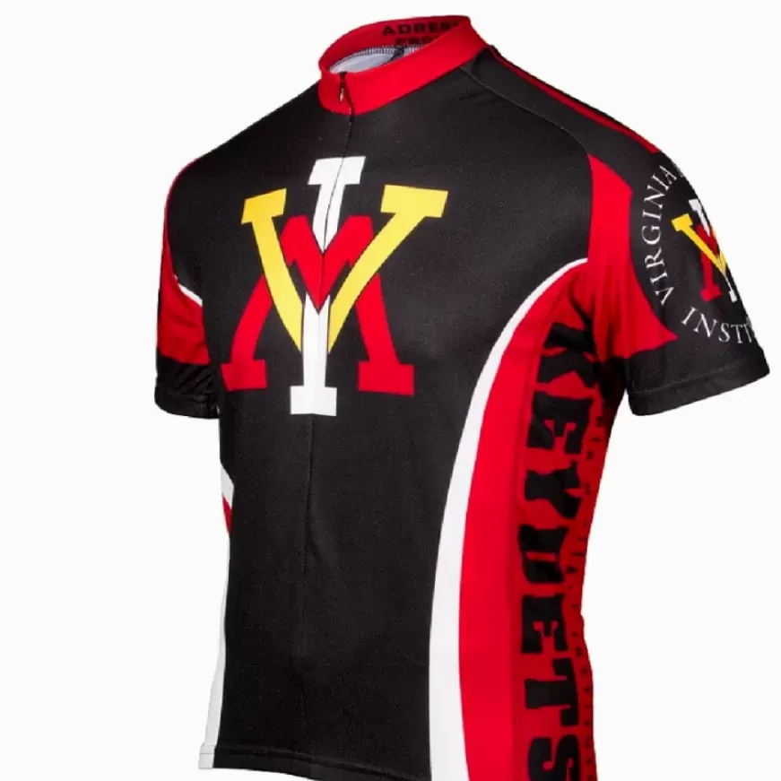 Adrenaline Promo Virginia Military Institute VMI 3/4 zip Men's Cycling Jersey Vmi Clothing VMI-MED
