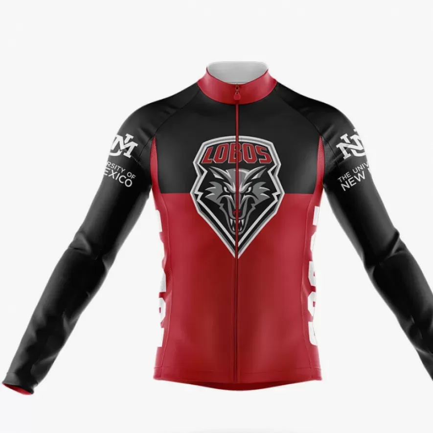 University of New Mexico Long Sleeve Cycling Jersey Ver.2 | NEW MEXICO BIKE JERSEY