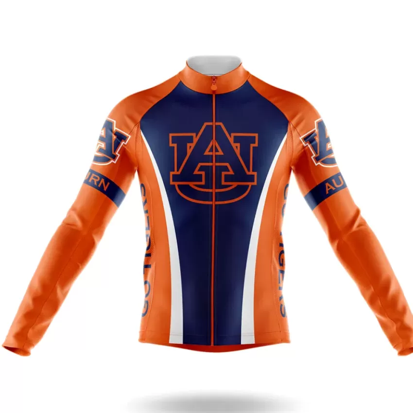 Auburn University Long Sleeve Cycling Jersey
