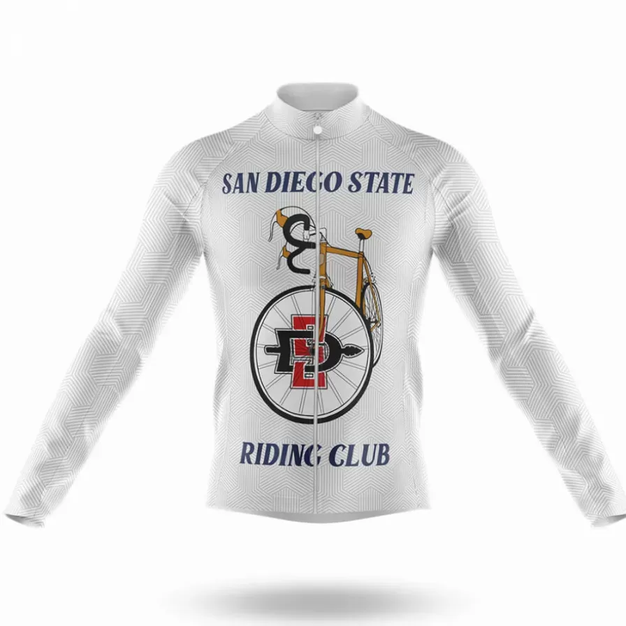 Classic SDSU Long Sleeve Cycling Jersey