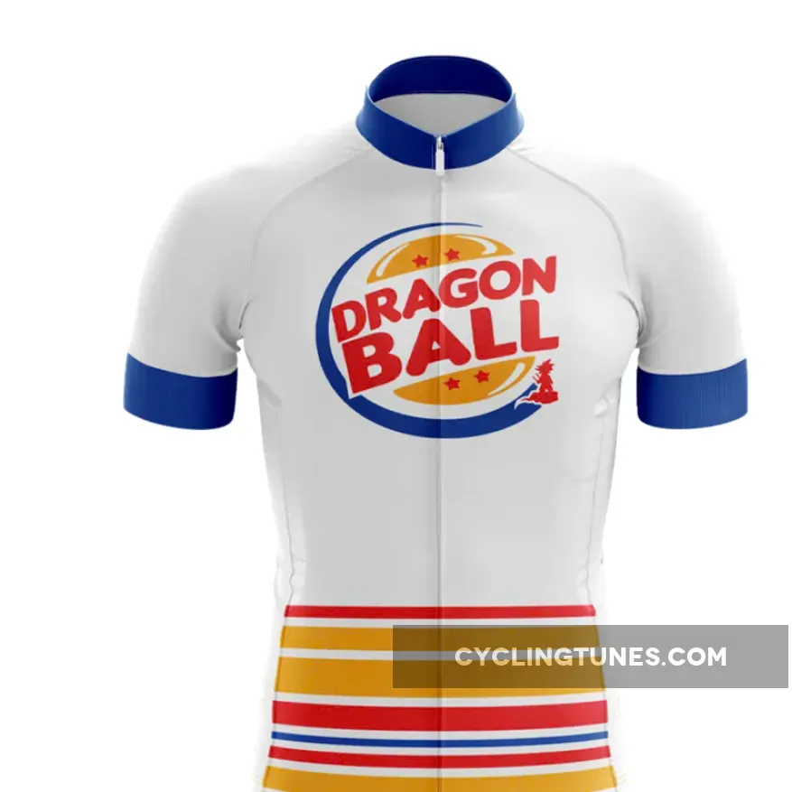 Dragon Ball Burger Style Cycling Jersey
