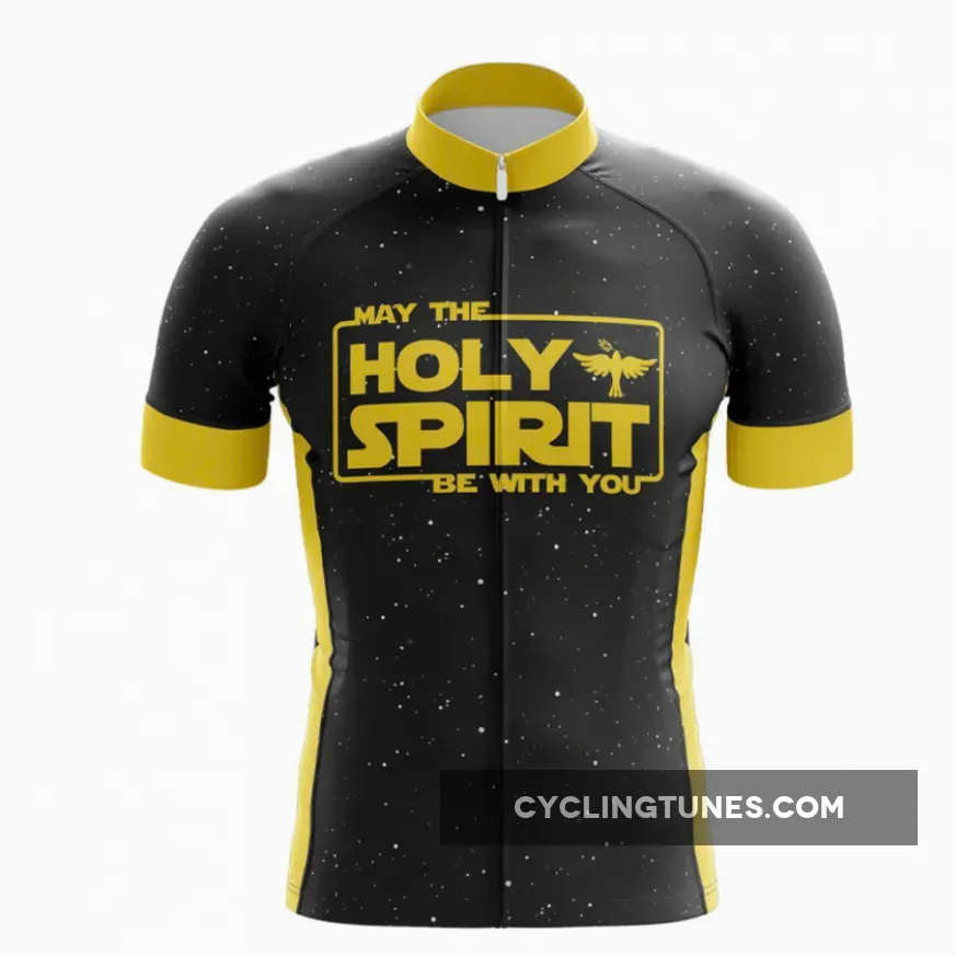 May the Holy Spirit Be With You Cycling Jersey