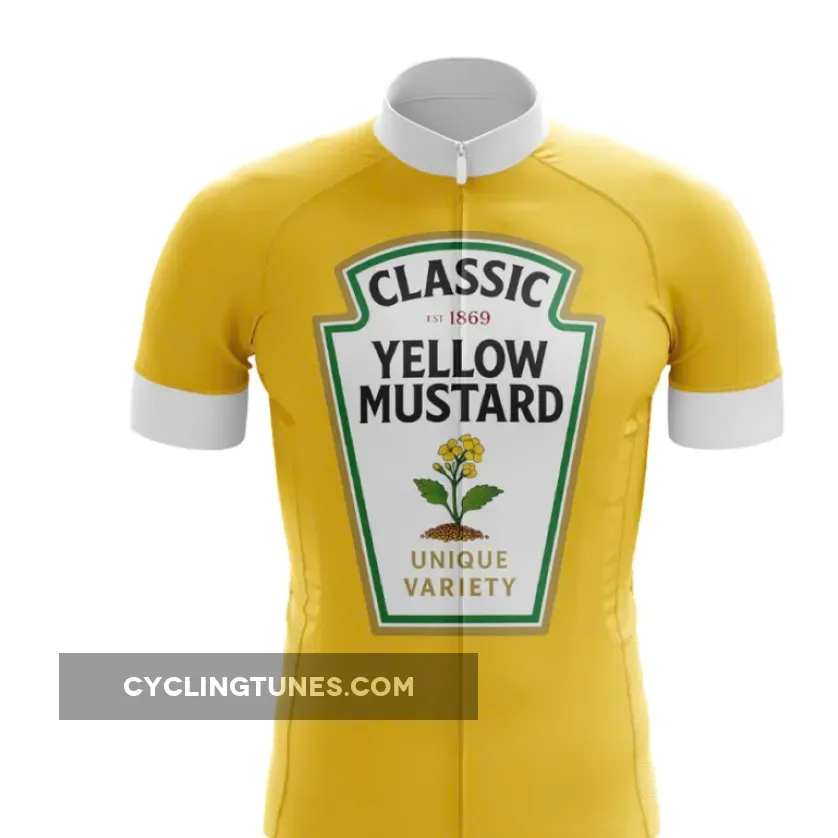 Mustard Cycling Jersey