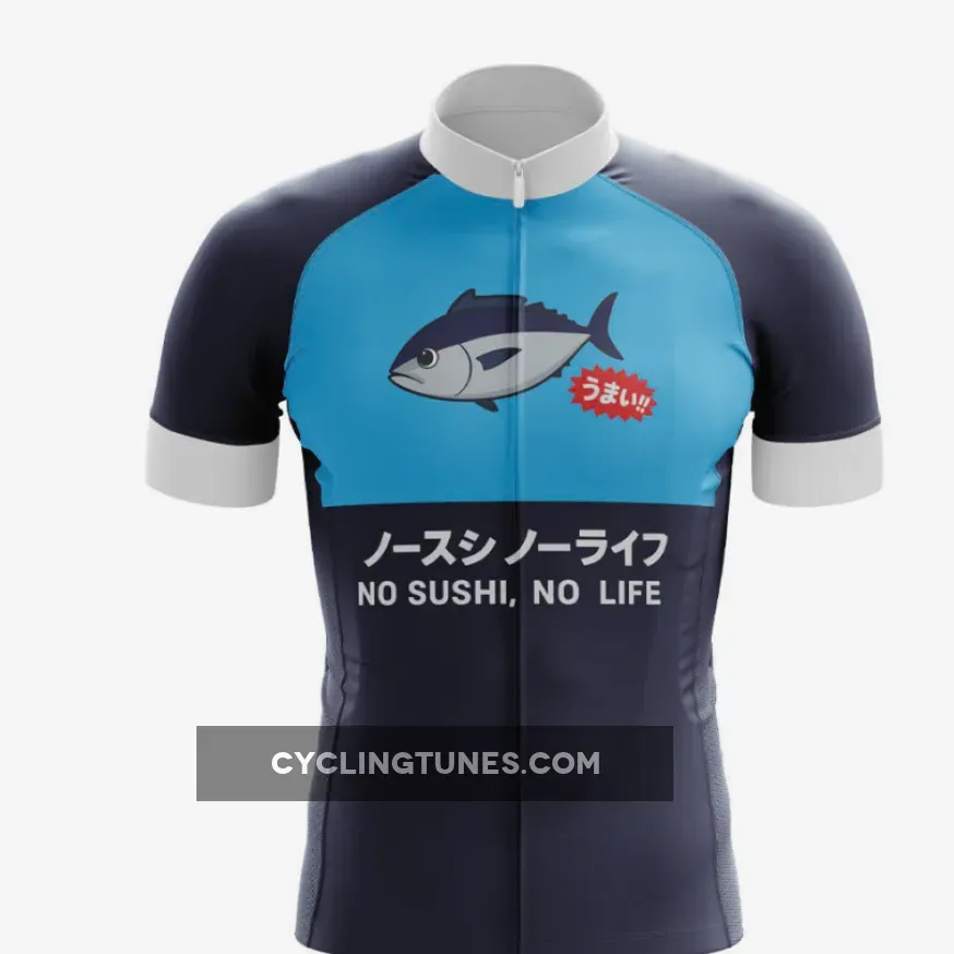 No Sushi No Life Cycling Jersey