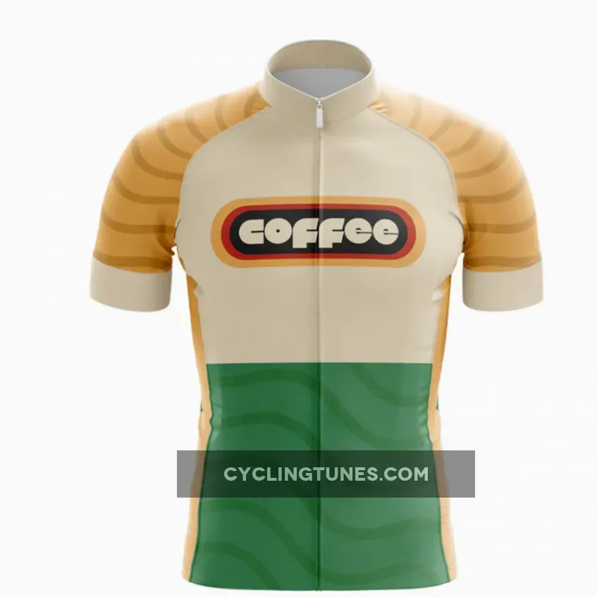 Retro Coffee Cycling Jersey