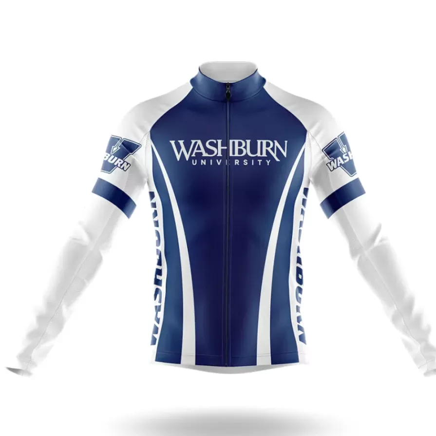 Washburn University Long Sleeve Cycling Jersey