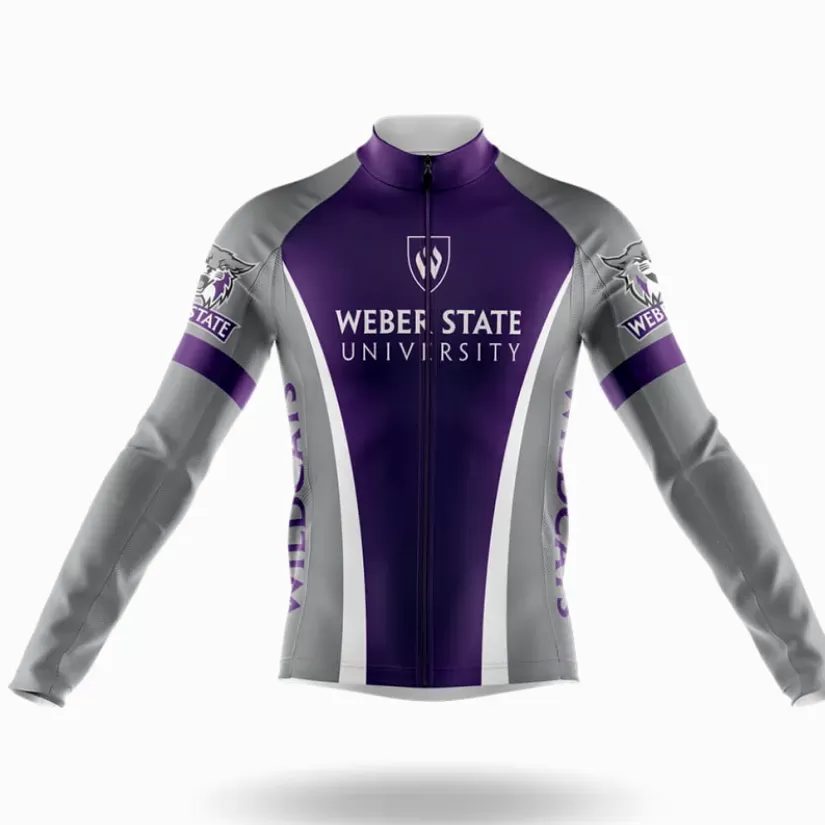Weber State University Long Sleeve Cycling Jersey