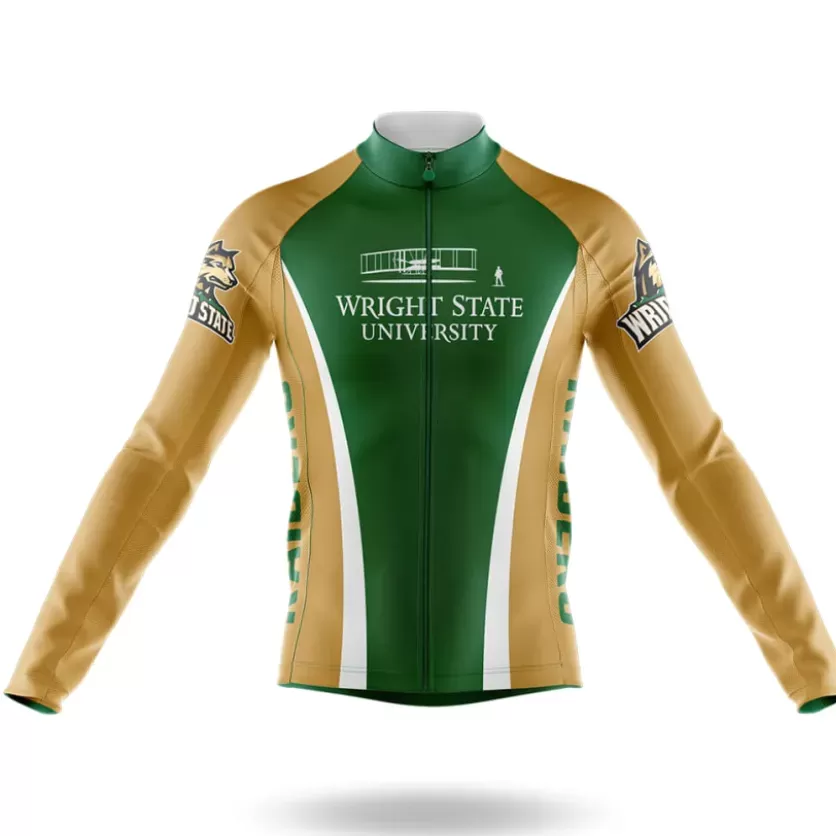 Wright State University Long Sleeve Cycling Jersey